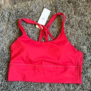 CRZ YOGA Strappy Longline Sports Bras for Women XL